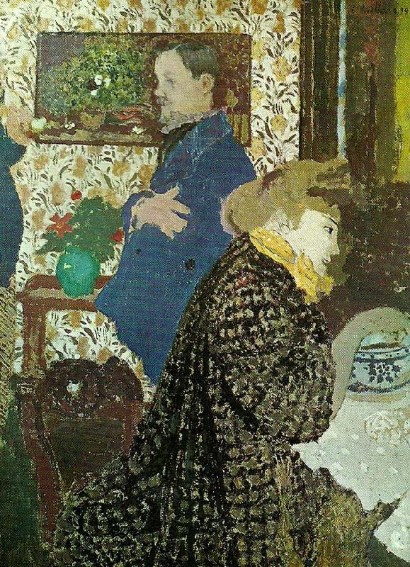 Edouard Vuillard vallotton and missia oil painting image